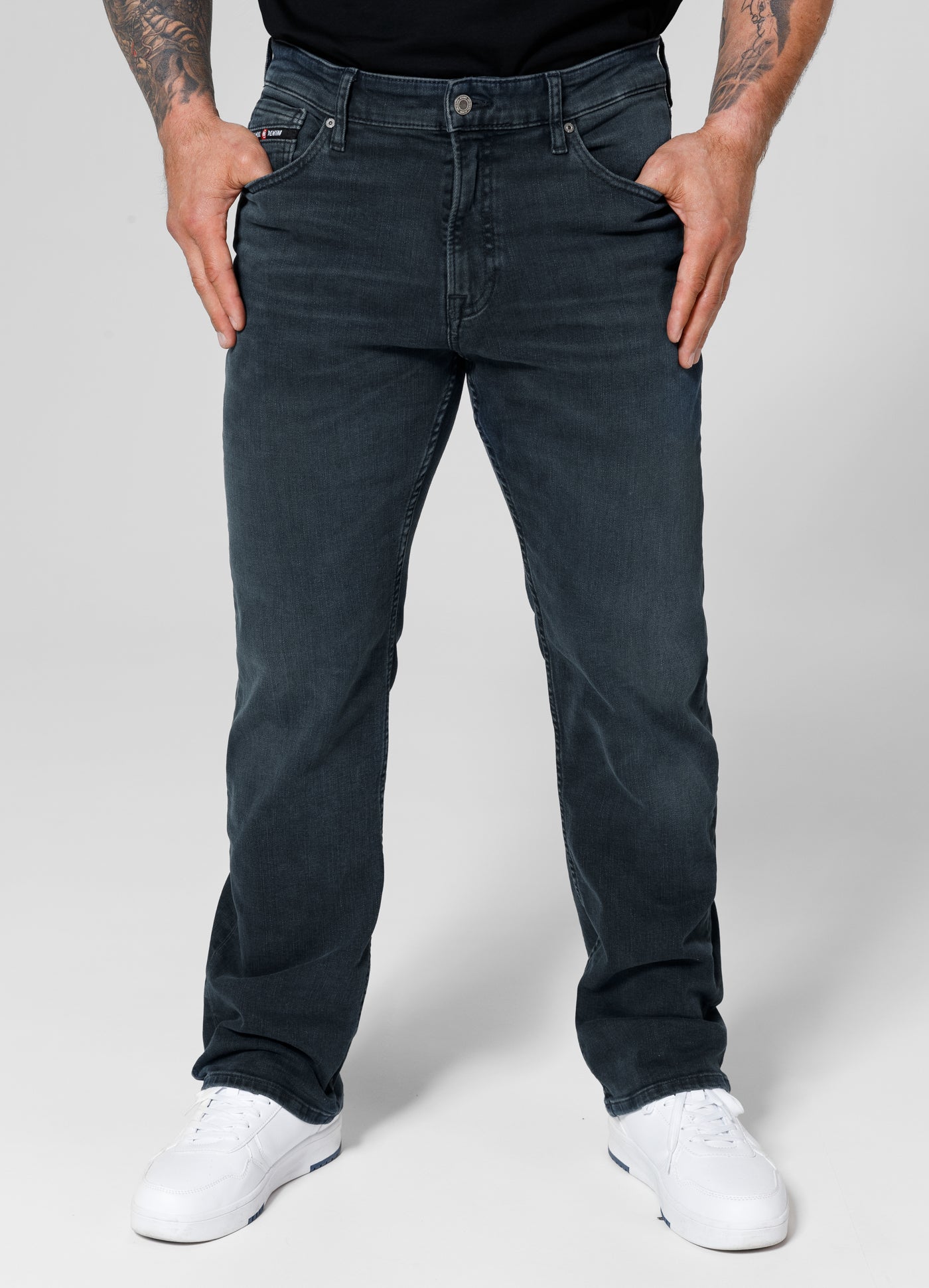 HIGHLANDER Long Dark Wash Jeans - Pitbullstore.eu