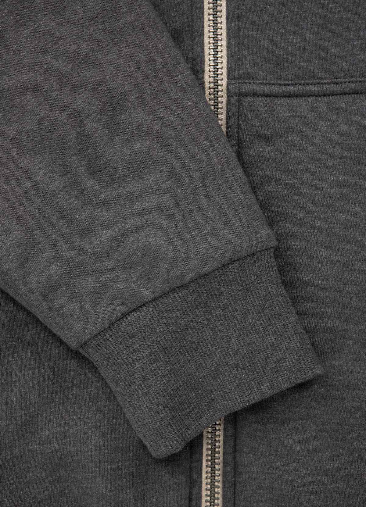 Hooded Zip Sherpa Ruffin