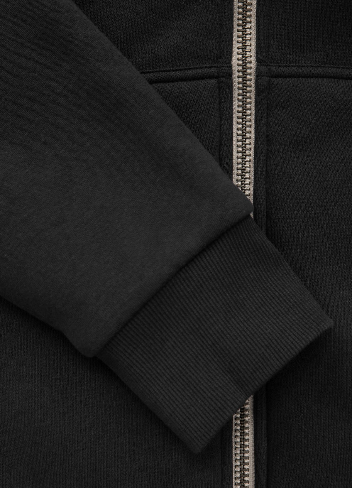 Hooded Zip Sherpa Ruffin