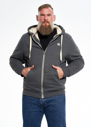Hooded Zip Sherpa Ruffin