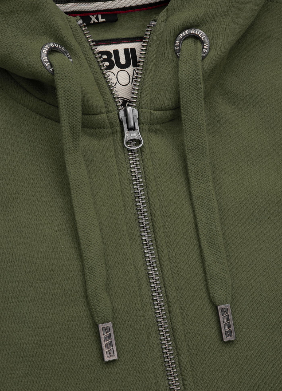 Hooded Zip Small Logo