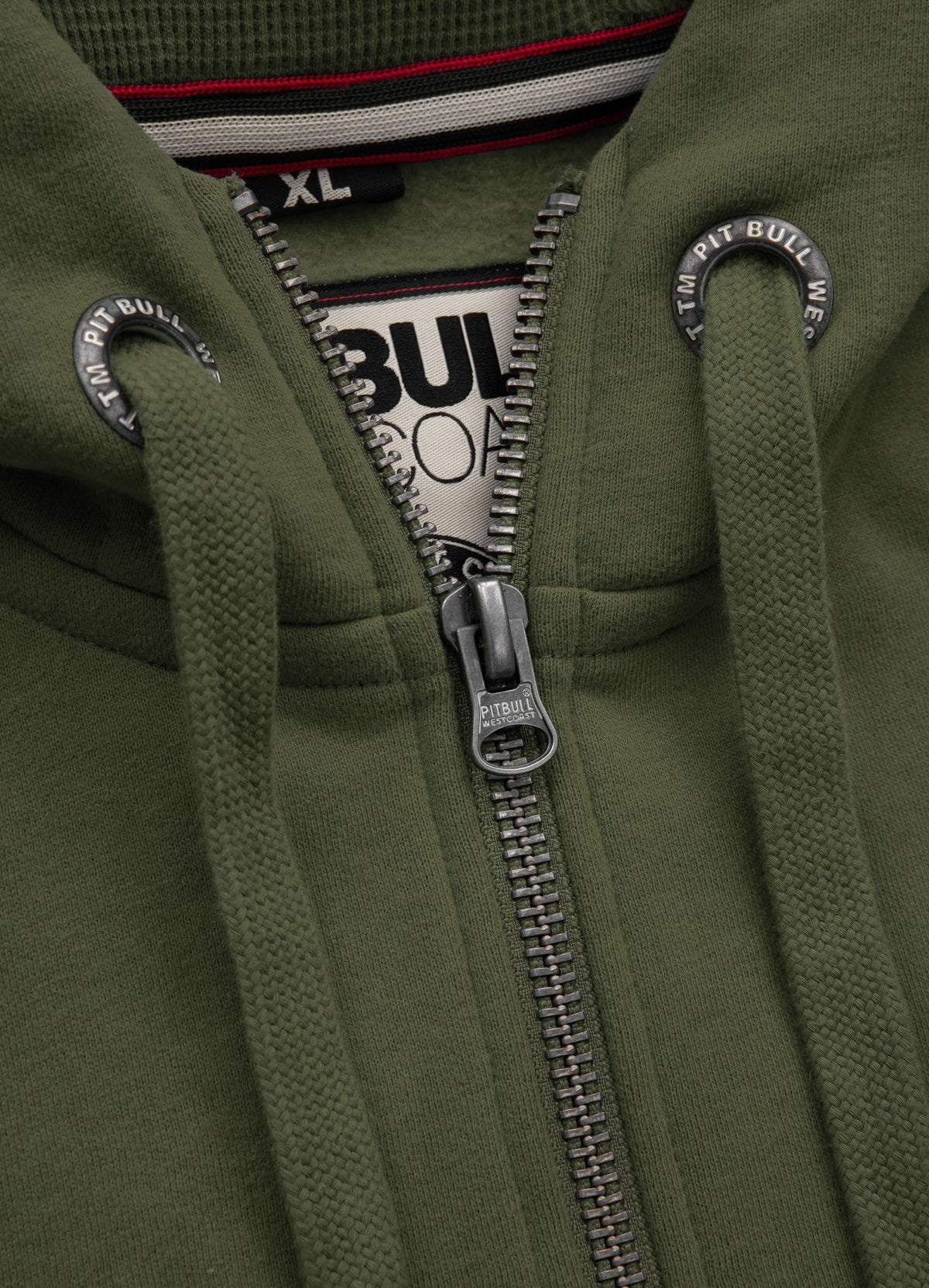 Hooded Zip Small Logo