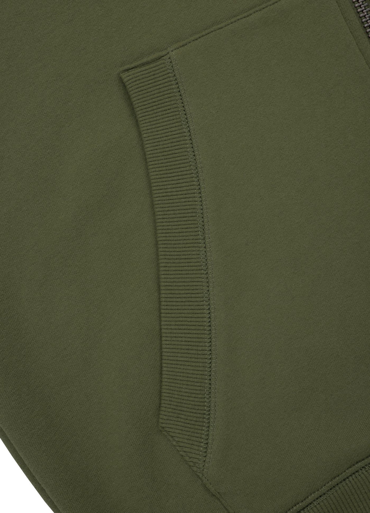Hooded Zip Small Logo