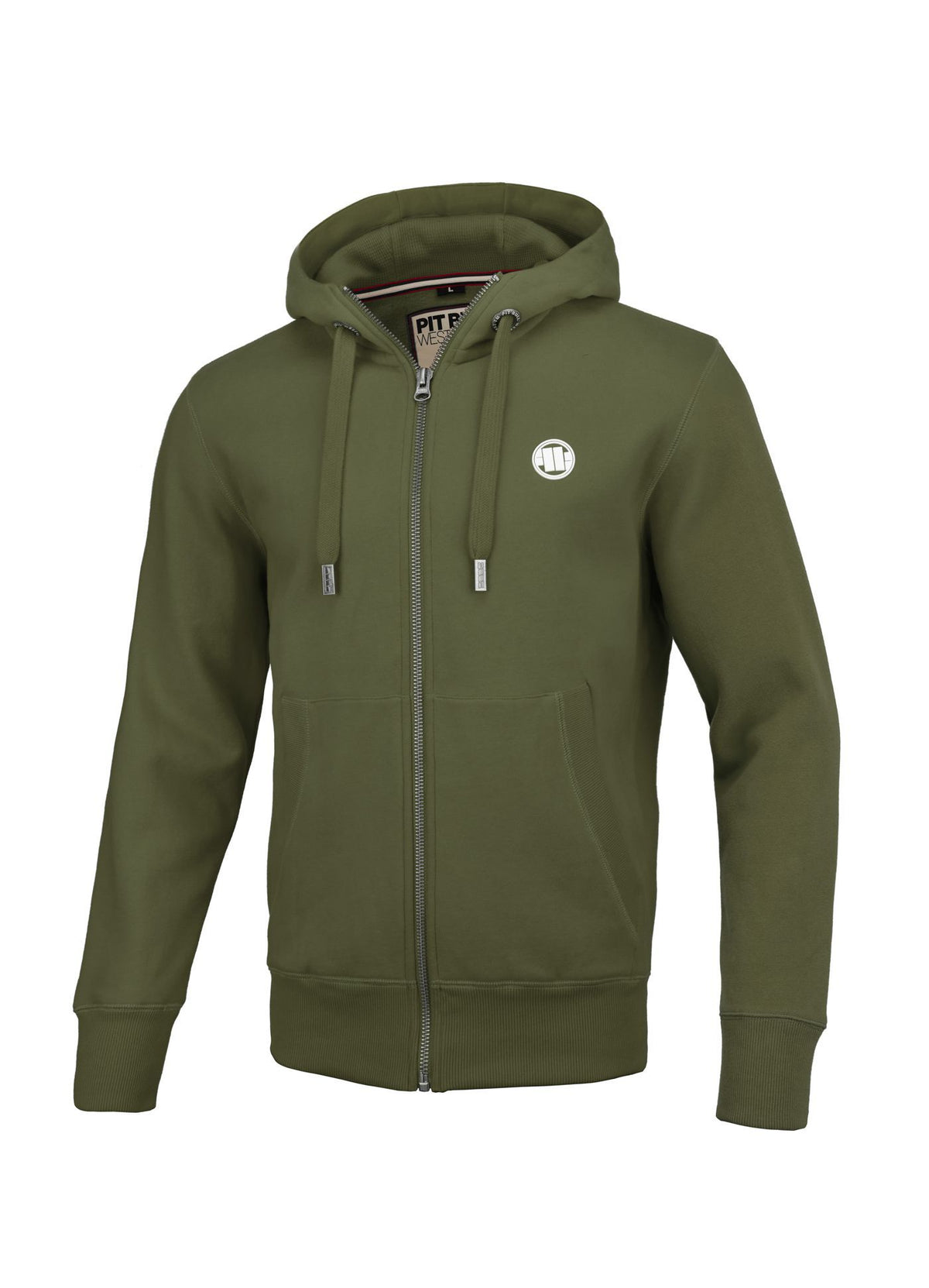 Hooded Zip Small Logo