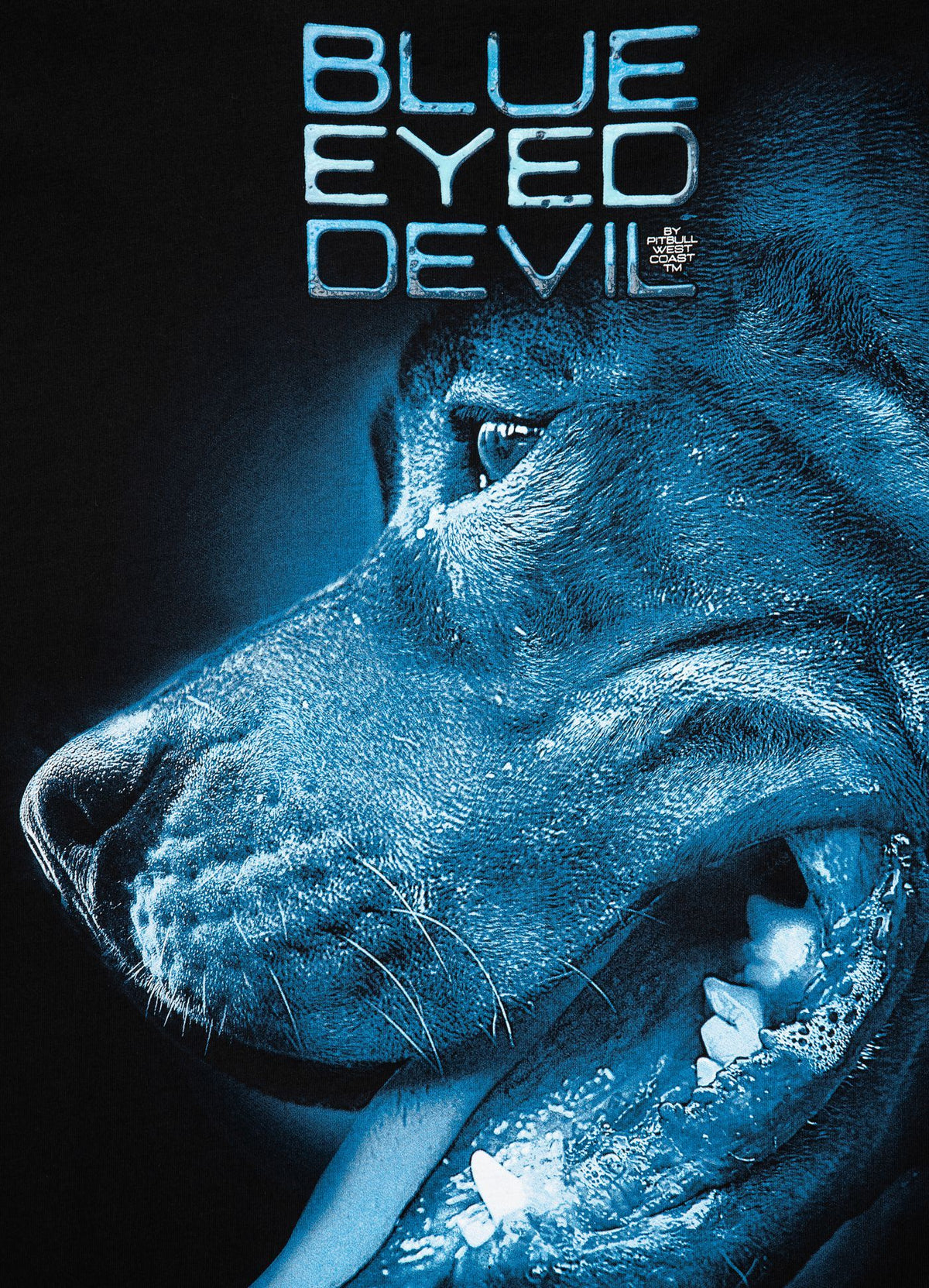 T-Shirt Blue Eyed Devil X
