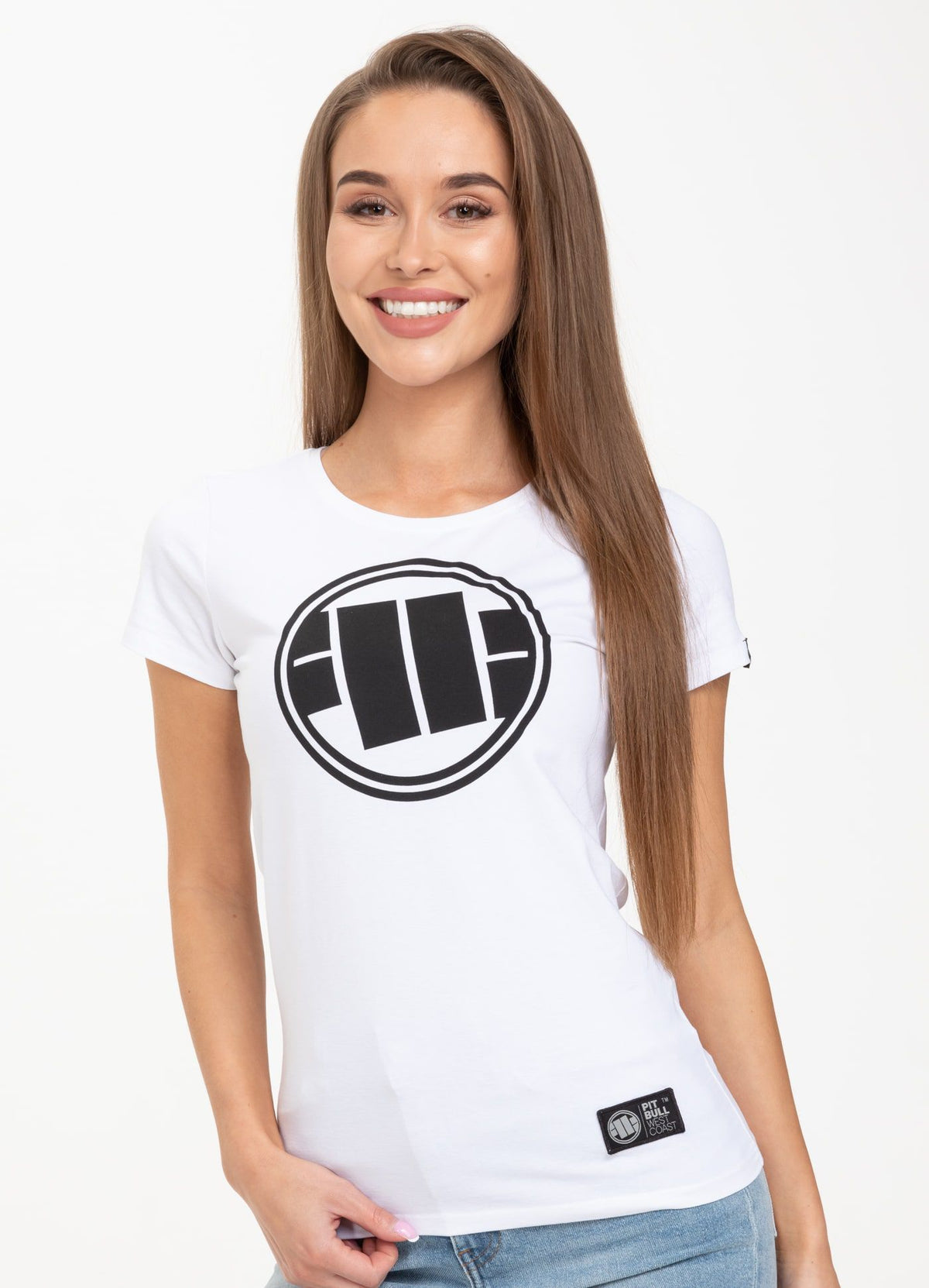 Women's T-Shirt Slim Fit Big Logo