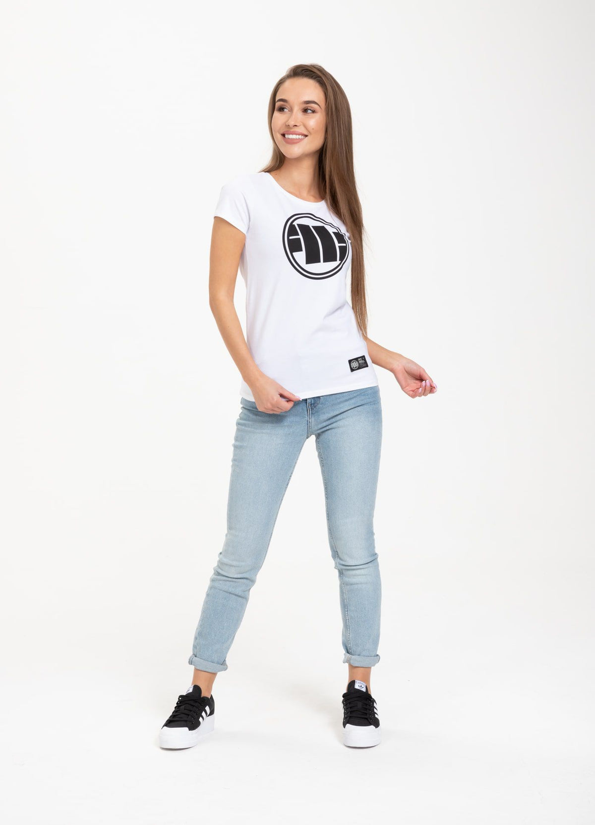 Women's T-Shirt Slim Fit Big Logo