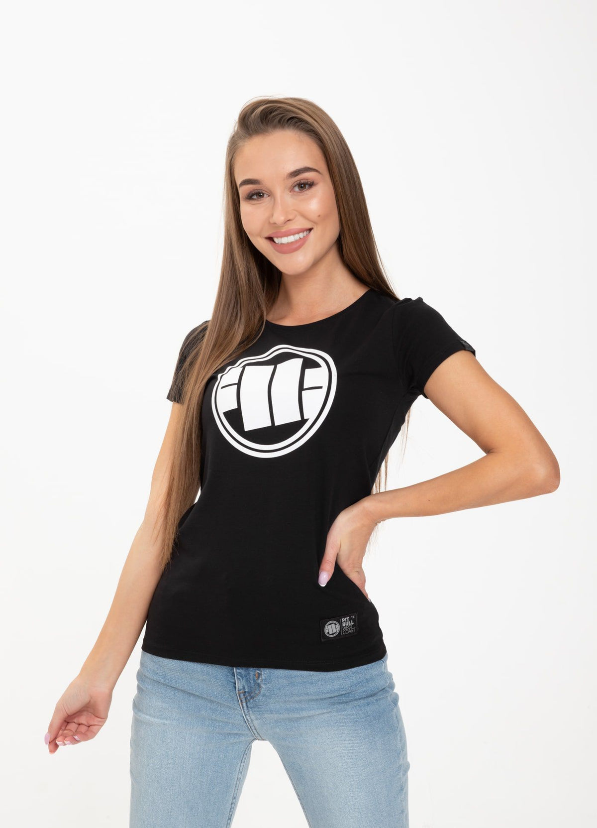 Women's T-Shirt Slim Fit Big Logo