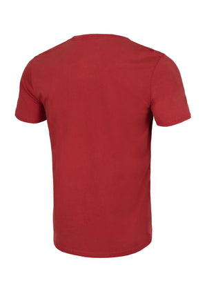 T-Shirt Denim Washed Circle Dog Pocket