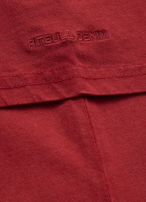 T-Shirt Denim Washed Circle Dog Pocket