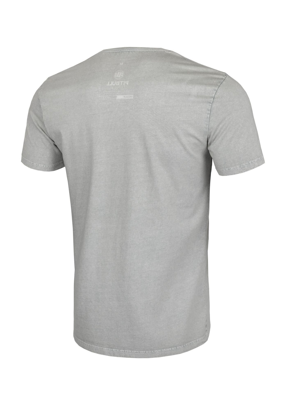T-Shirt Denim Washed Circle Dog Pocket