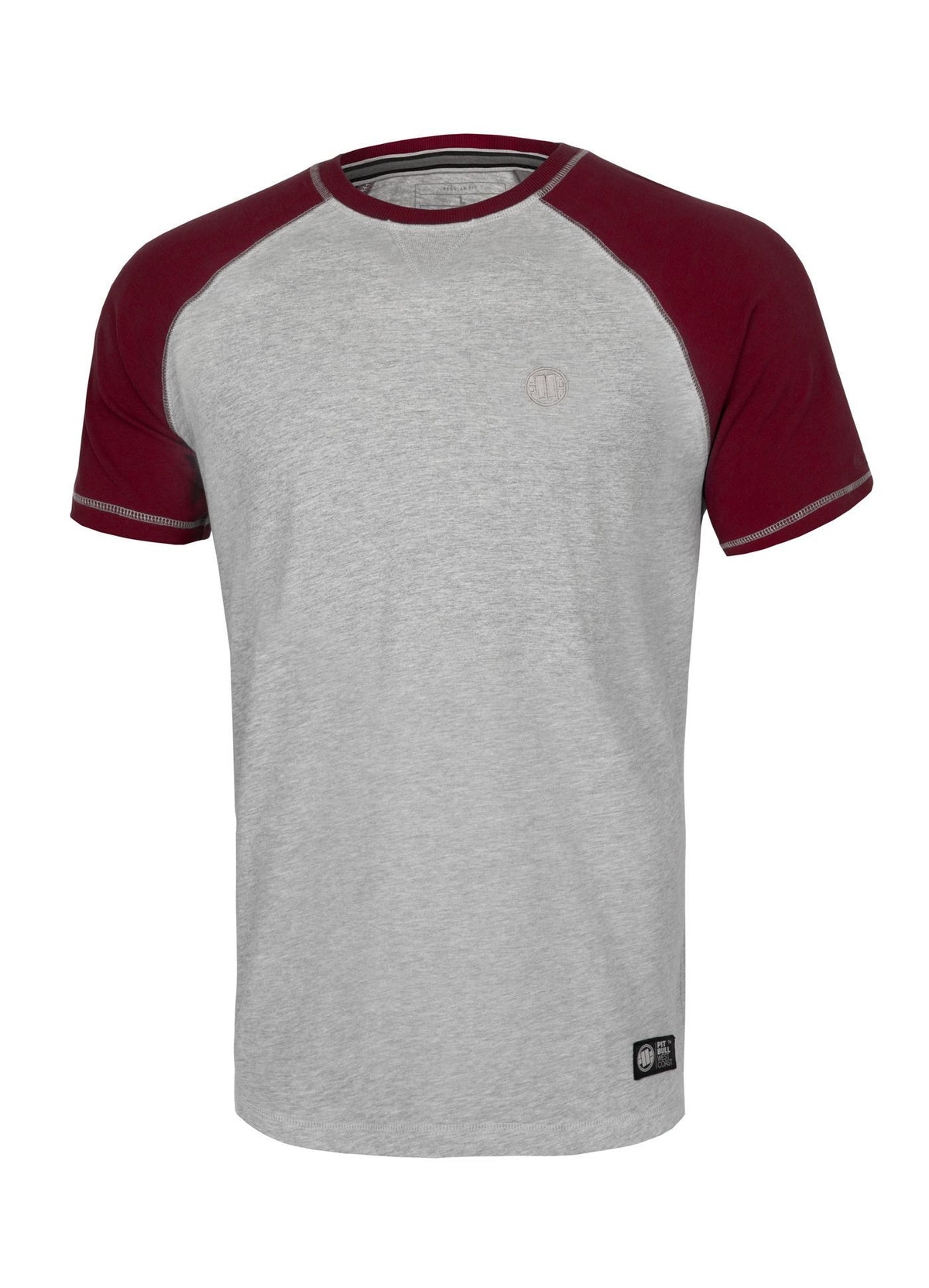 T-Shirt Garment Washed Raglan Small Logo