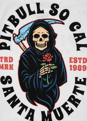 T-Shirt Garment Washed Santa Muerte - Pitbull.eu