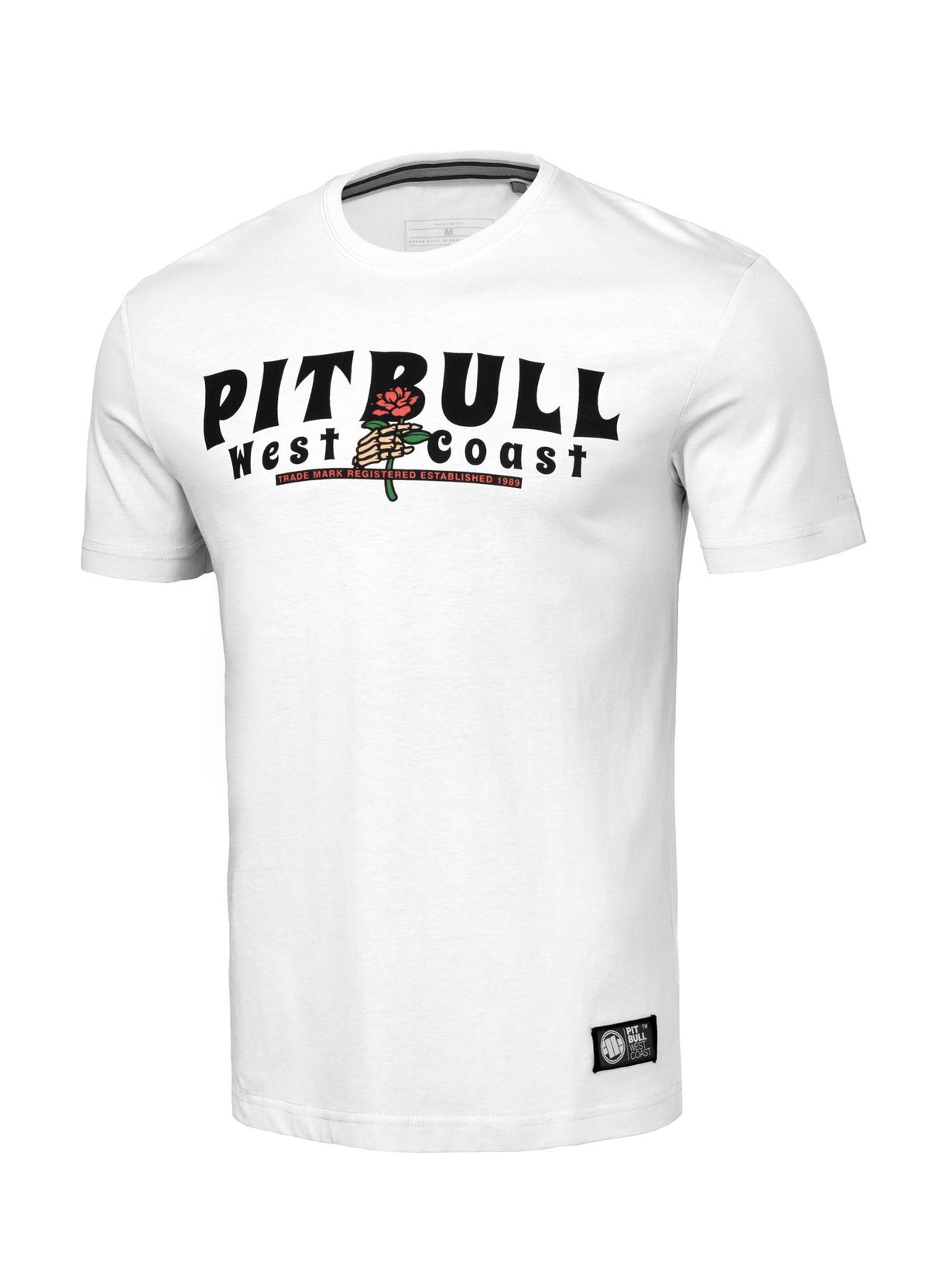 T-Shirt Garment Washed Santa Muerte - Pitbull.eu