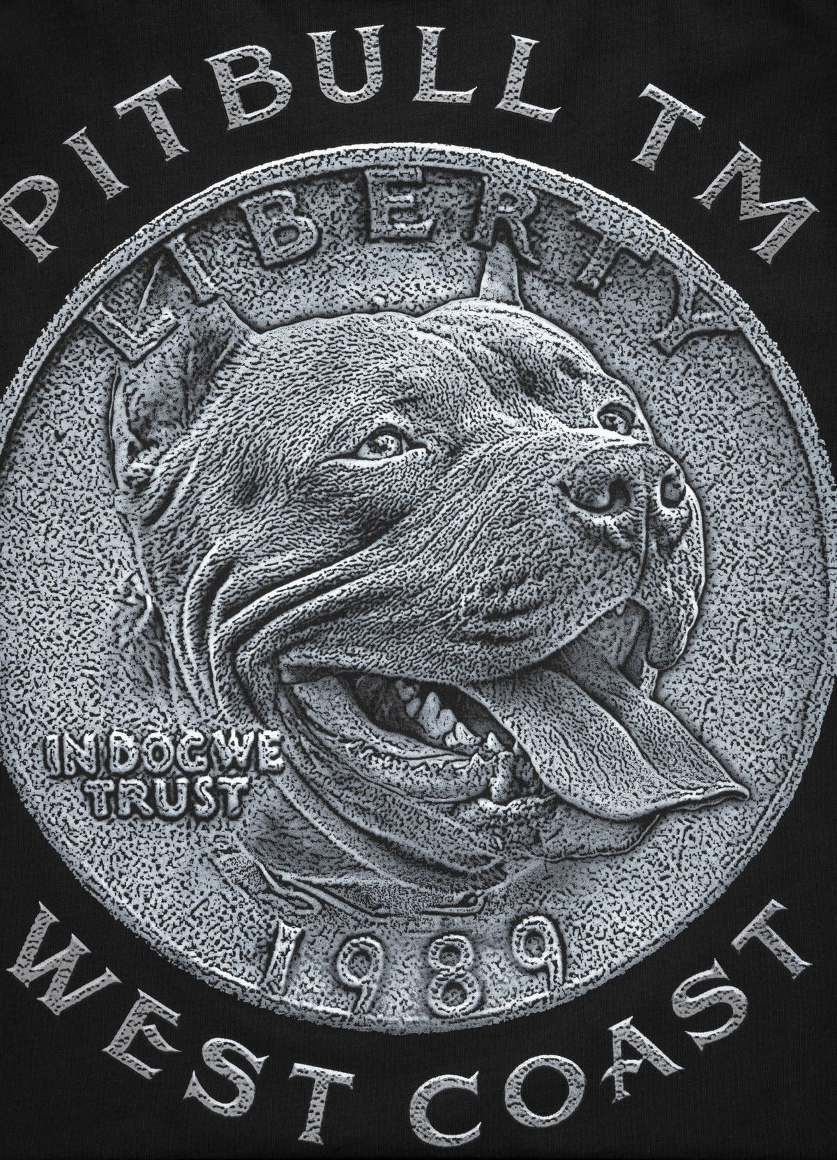 T-shirt Pitbull Coin