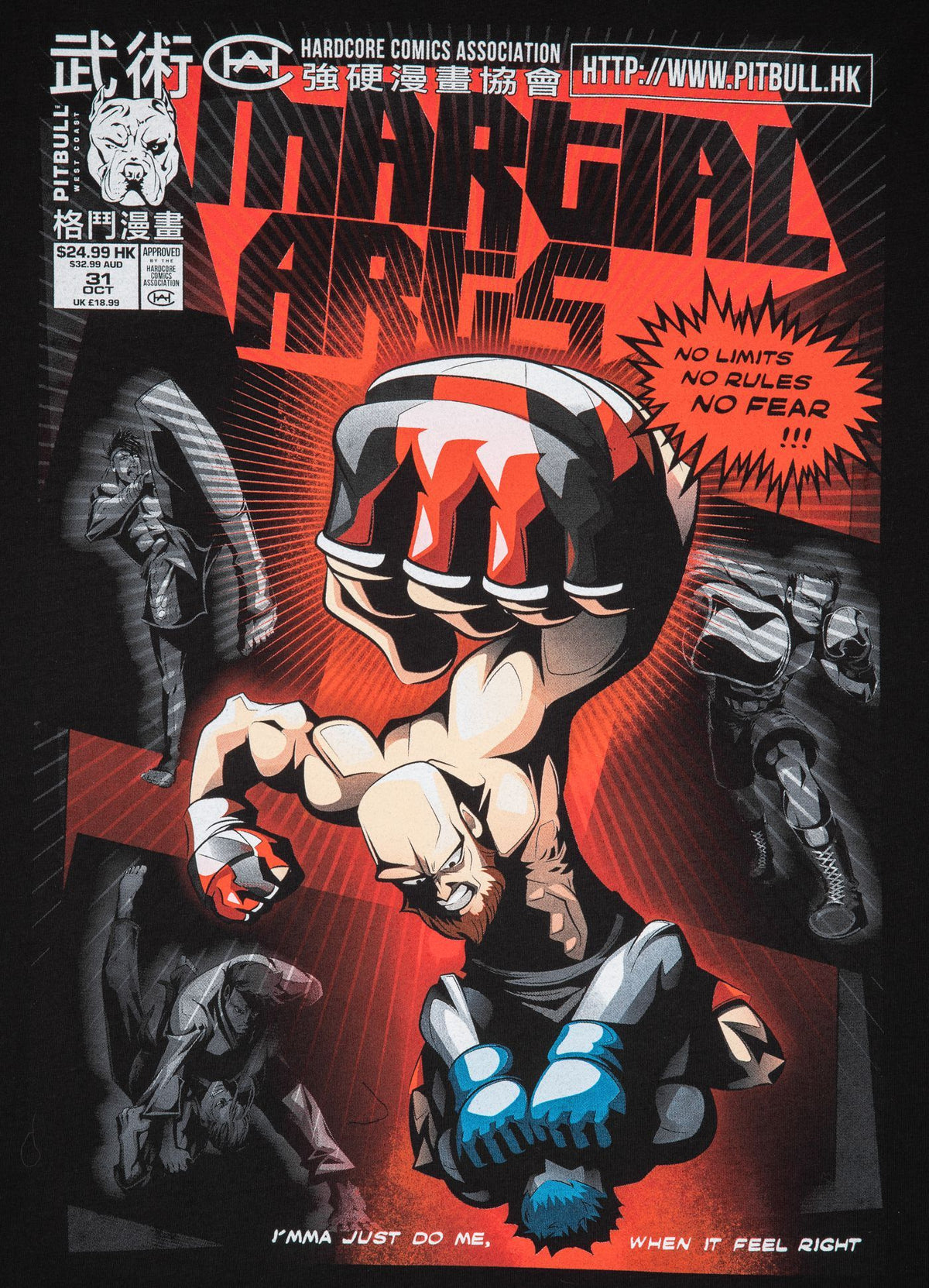 T-Shirt Vale Tudo Comics