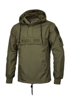 Men's Kangaroo hooded jacket Loring - Olive