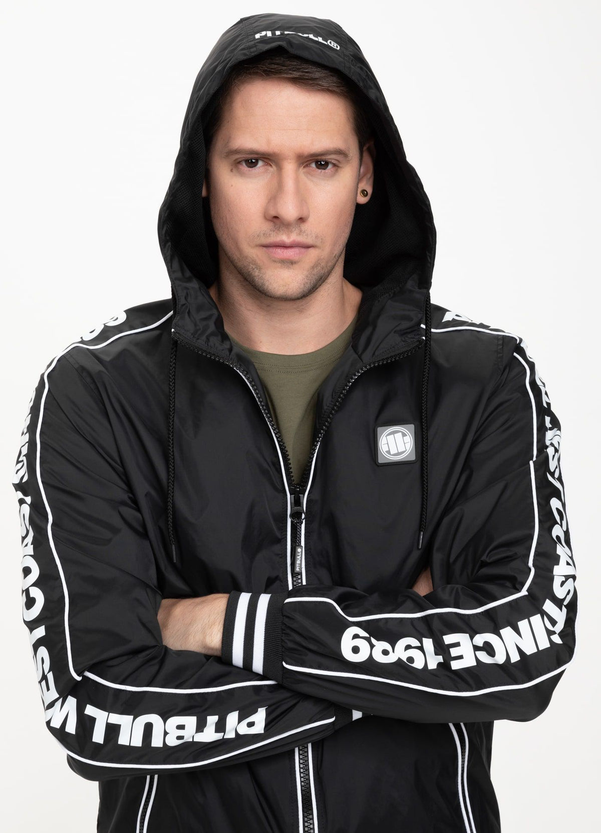 Spring hooded jacket Blackwood