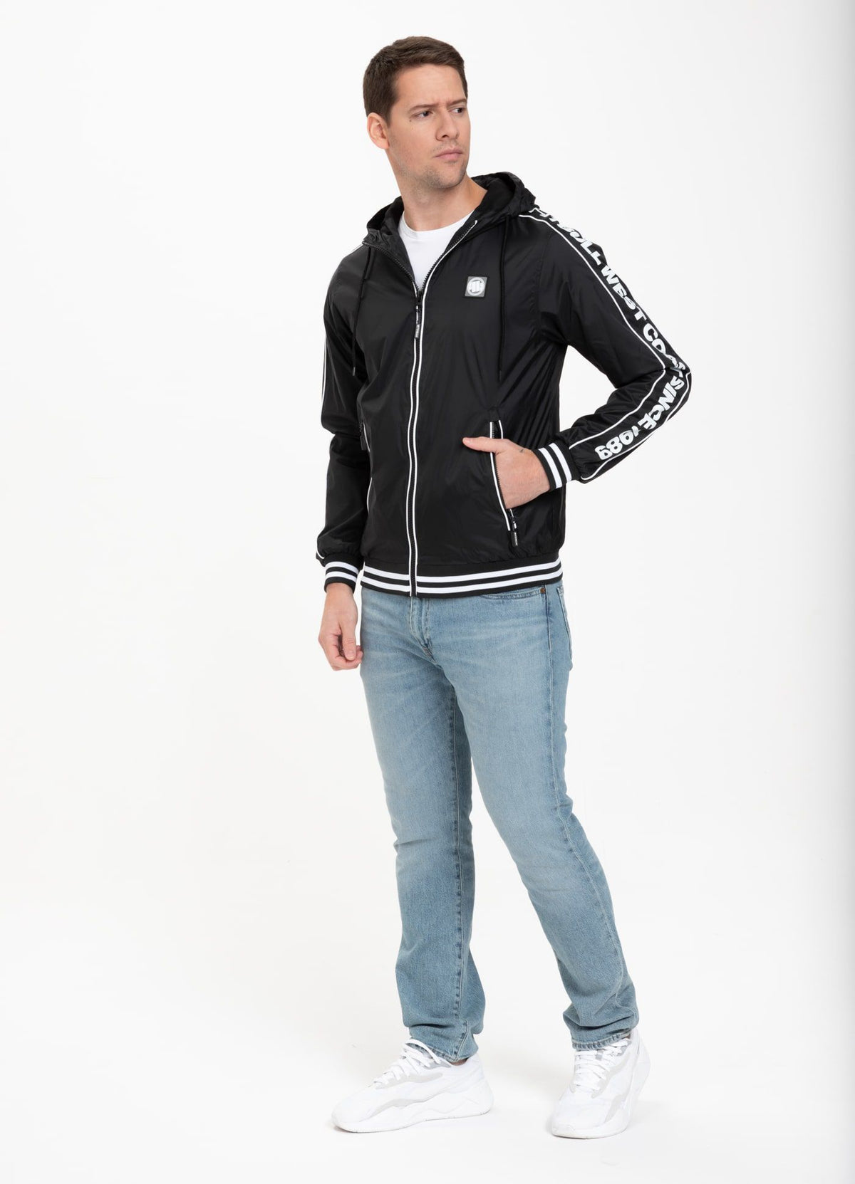 Spring hooded jacket Blackwood