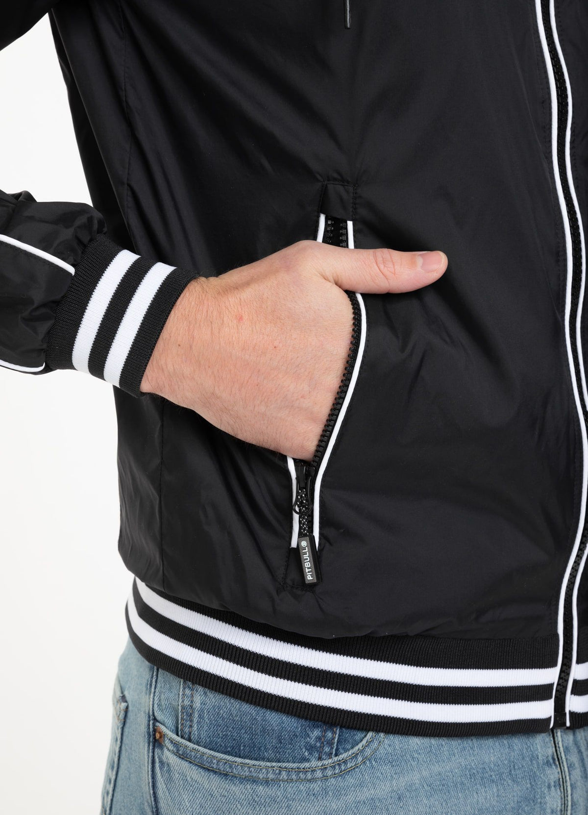Spring hooded jacket Blackwood