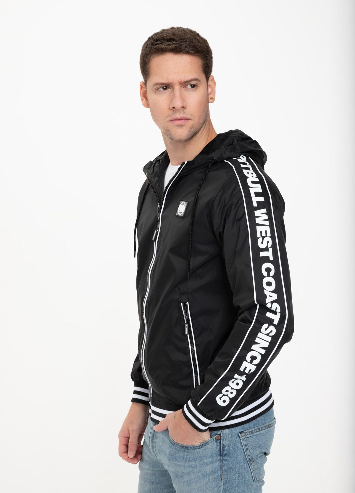 Spring hooded jacket Blackwood