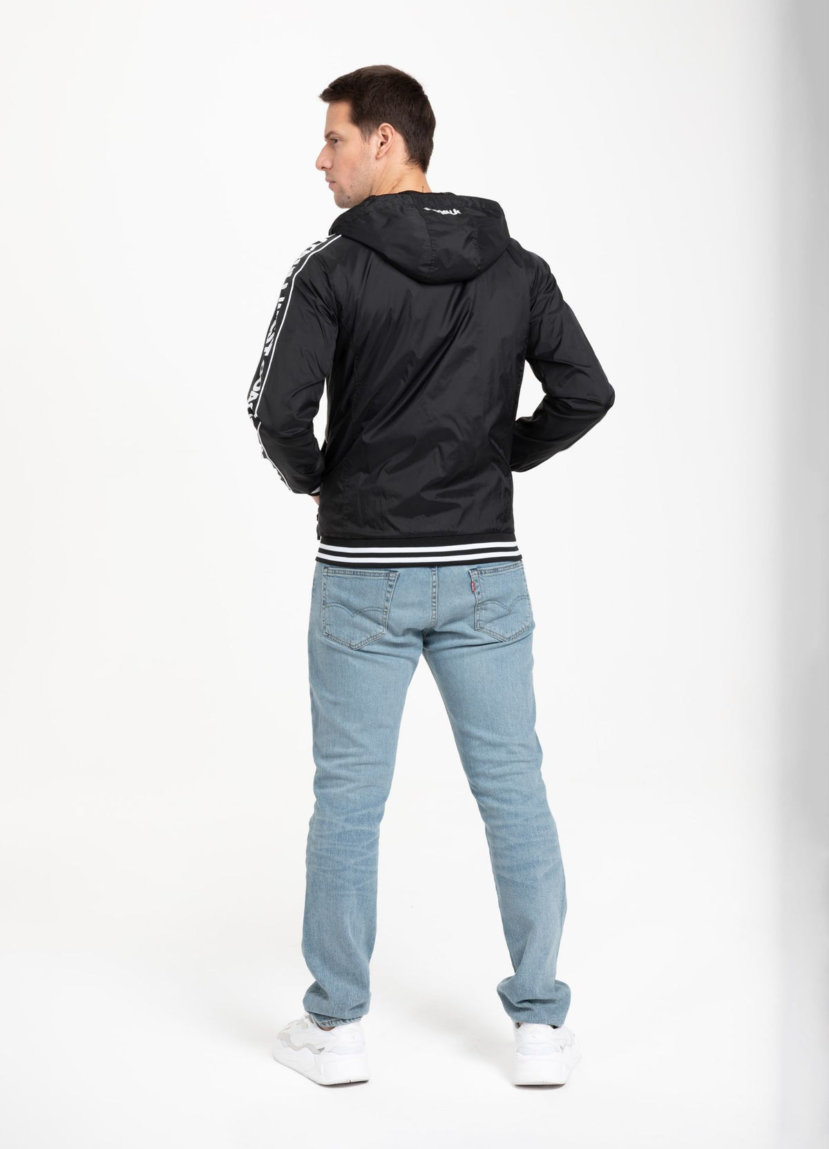 Spring hooded jacket Blackwood