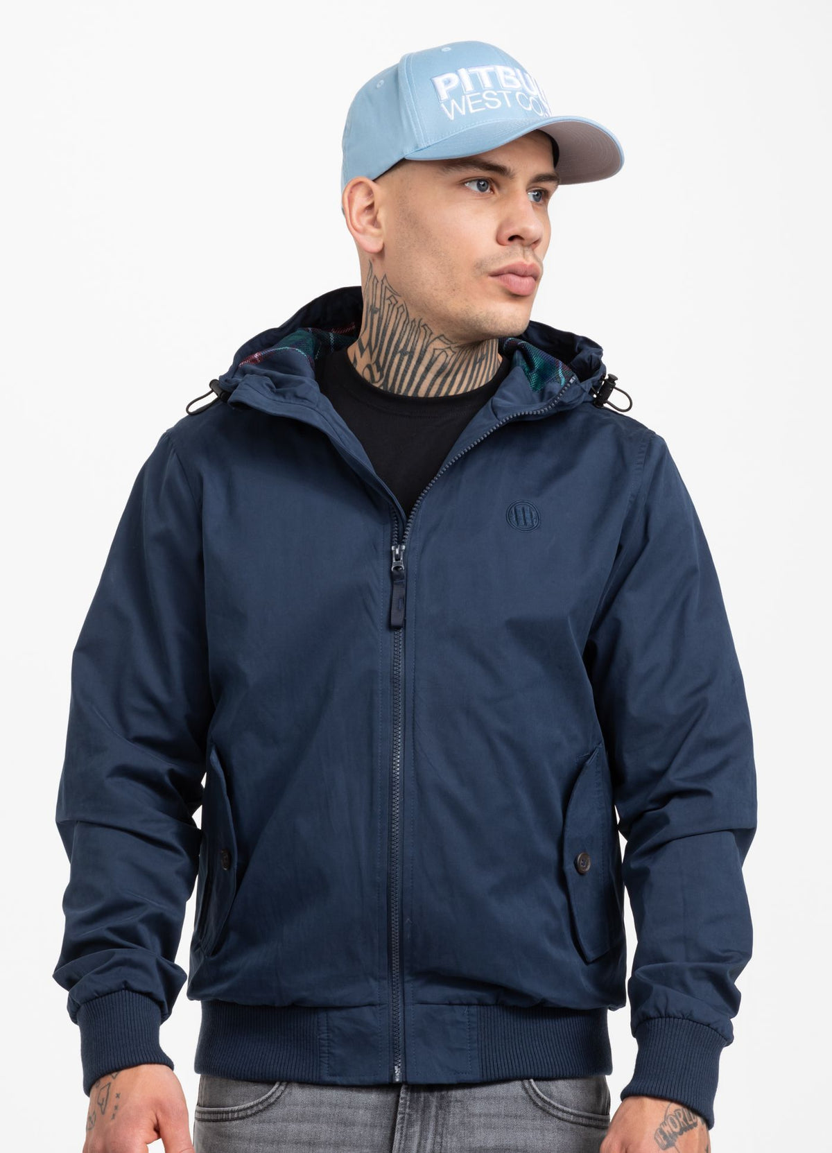 Men's transitional hooded jacket Harbison - Pitbull.eu