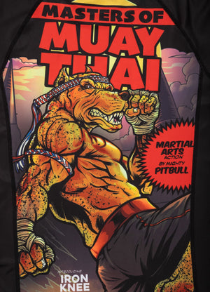 Longsleeve Rashguard Masters Of Muay Thai