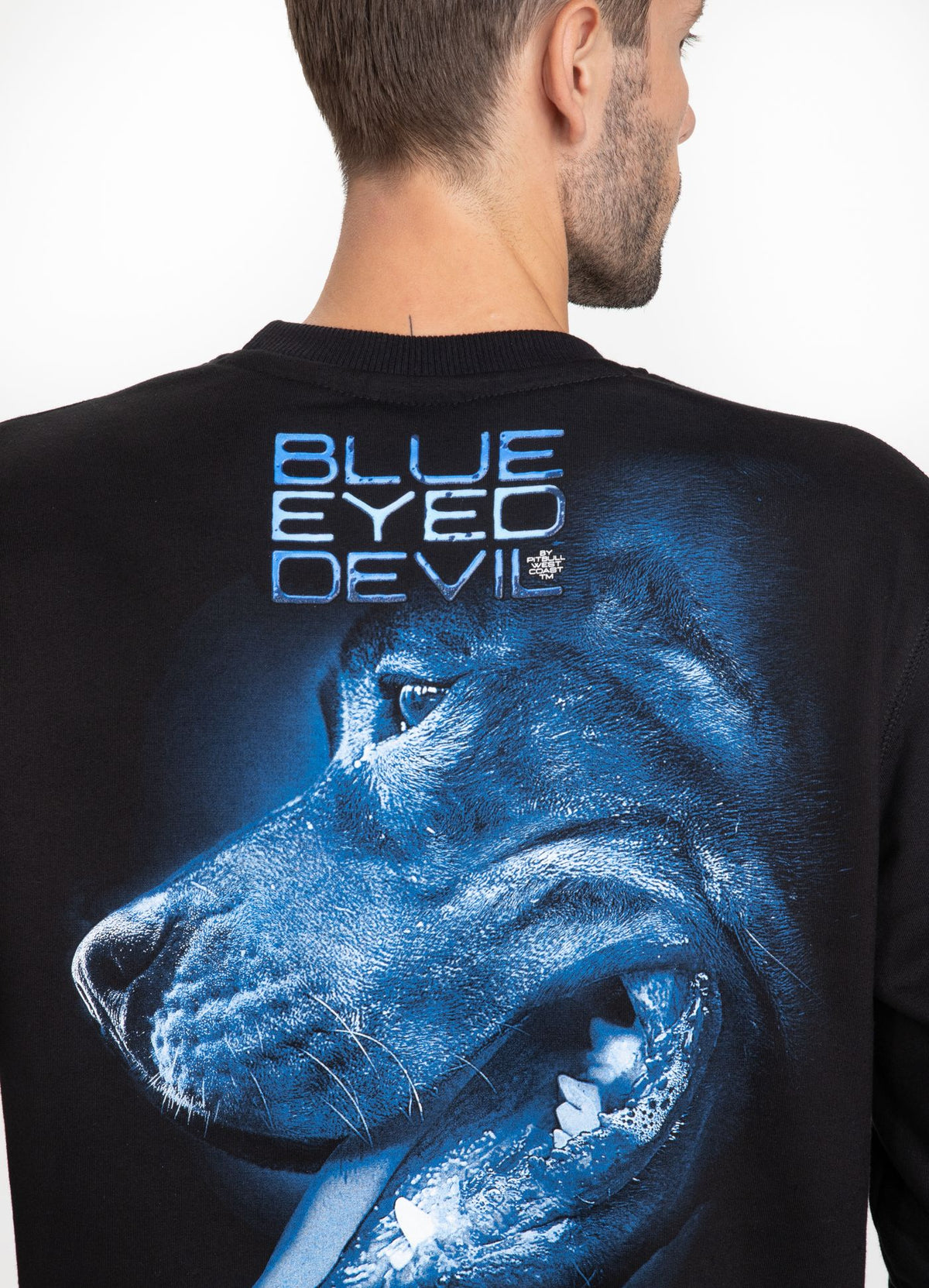 Sweatshirt Blue Eyed Devil X