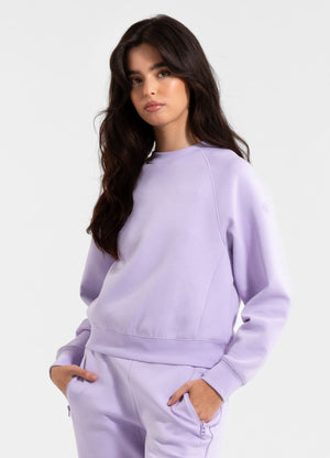 Women's sweatshirt Discovery - Lilac