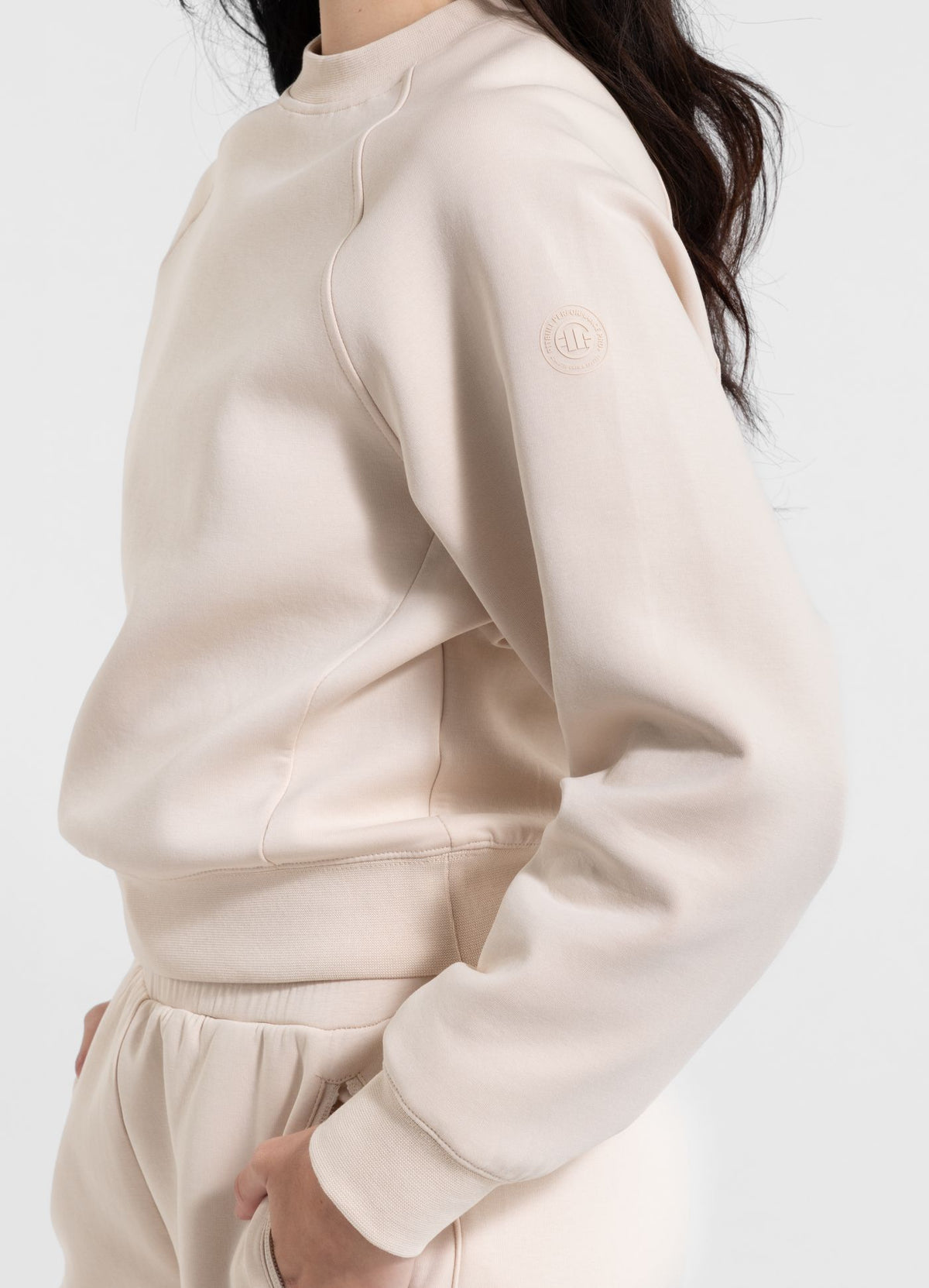 Women's sweatshirt Discovery - Sand