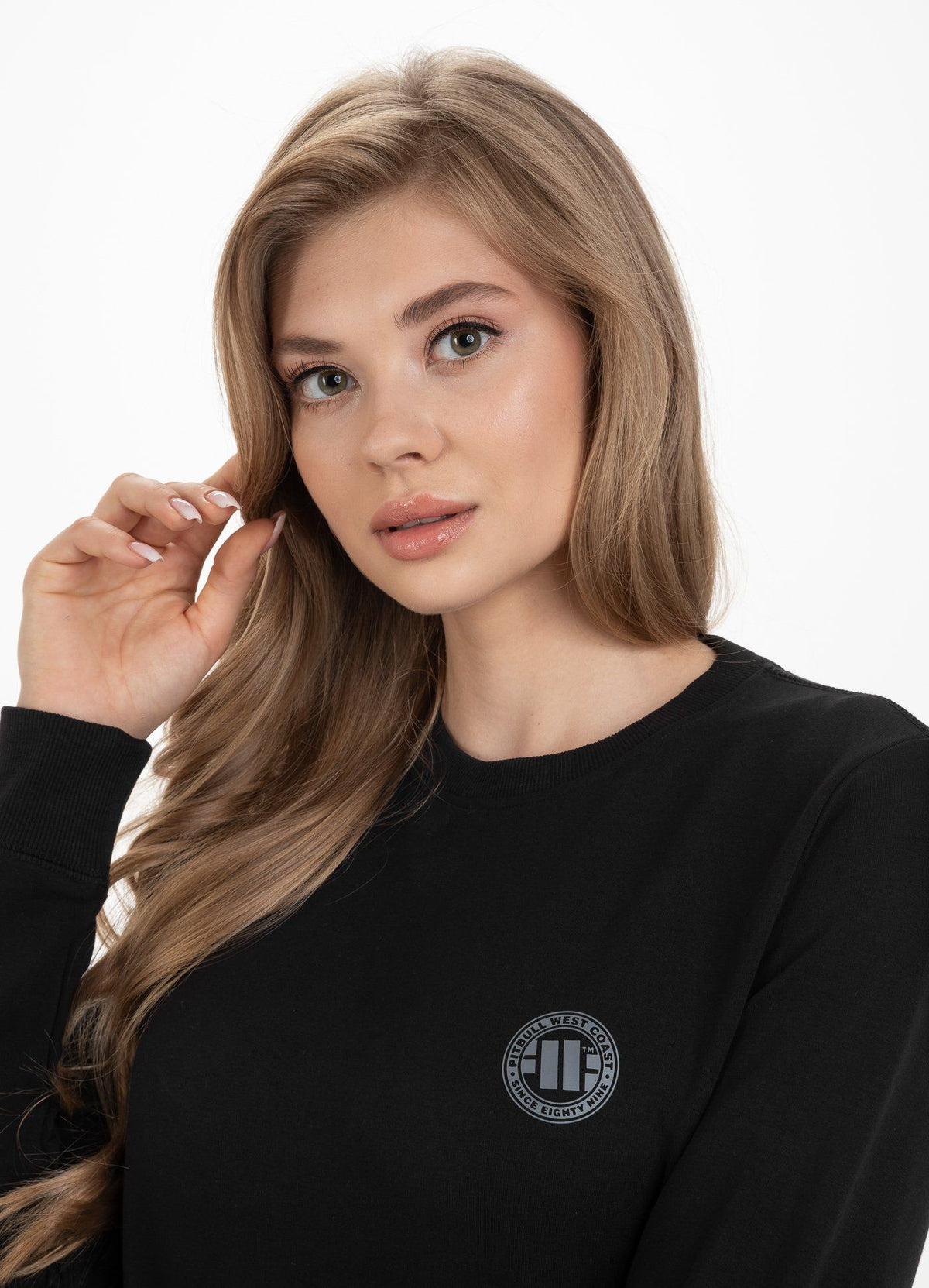 Crewneck Woman French Terry Small Logo