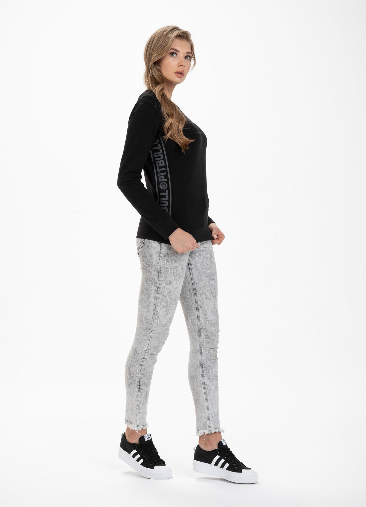 Crewneck Woman French Terry Small Logo