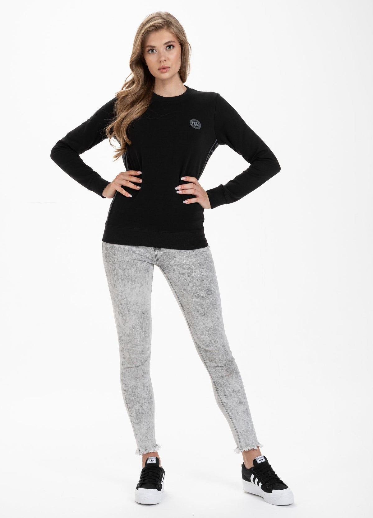 Crewneck Woman French Terry Small Logo