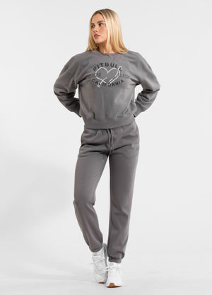 Women's sweatshirt Washed MANZANITA HEART