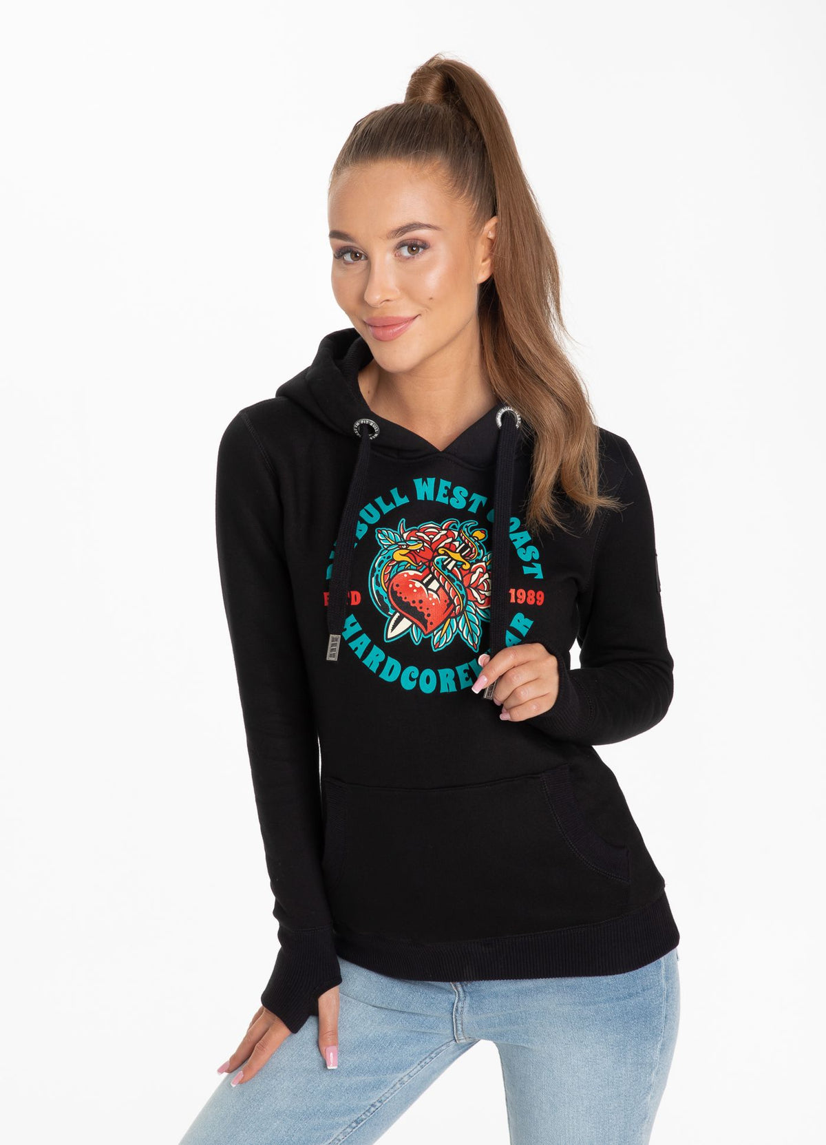 Women's hoodie Broken Heart