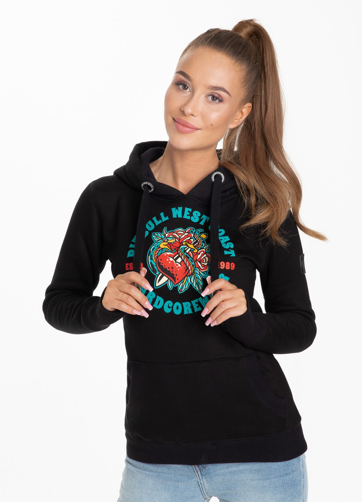 Women's hoodie Broken Heart