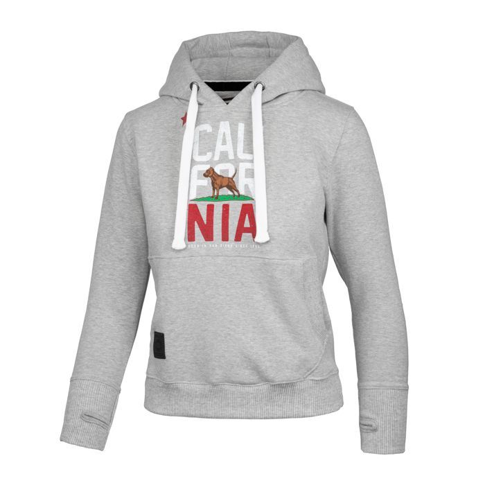 Sweatshirt women's with a hood Cal Flag