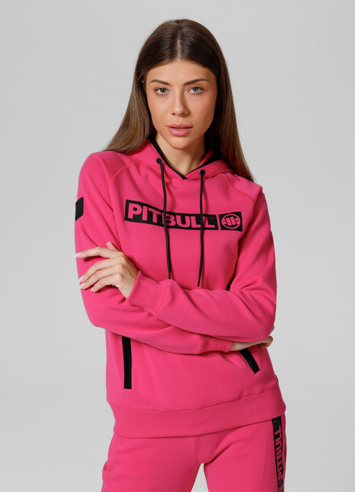 Women's hoodie Georgia - Raspberry