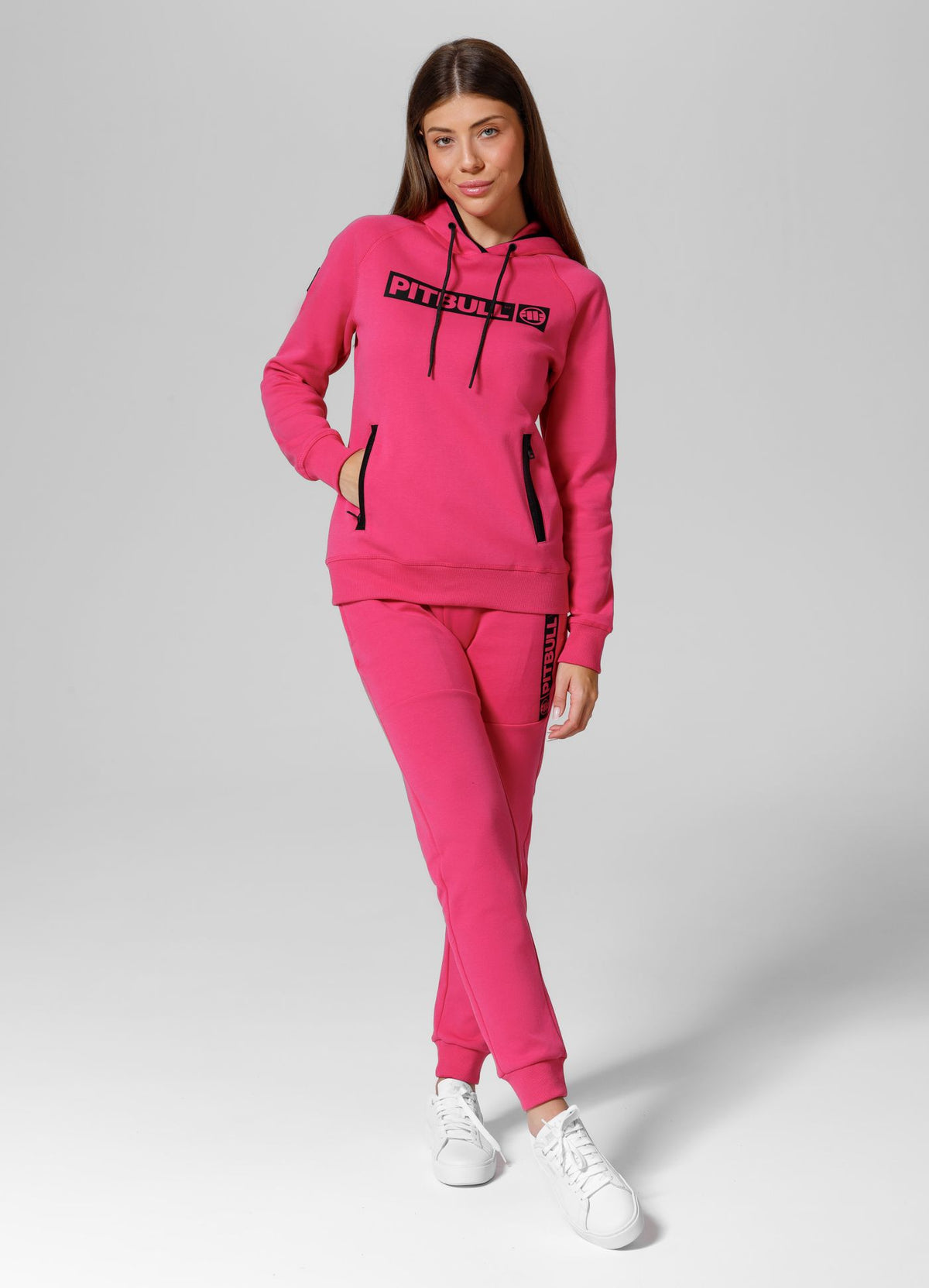 Women's hoodie Georgia - Raspberry