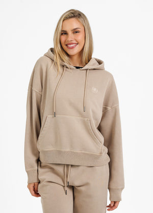 Women's hoodie Washed Manzanita - Sand