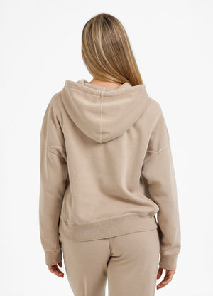 Women's hoodie Washed Manzanita - Sand