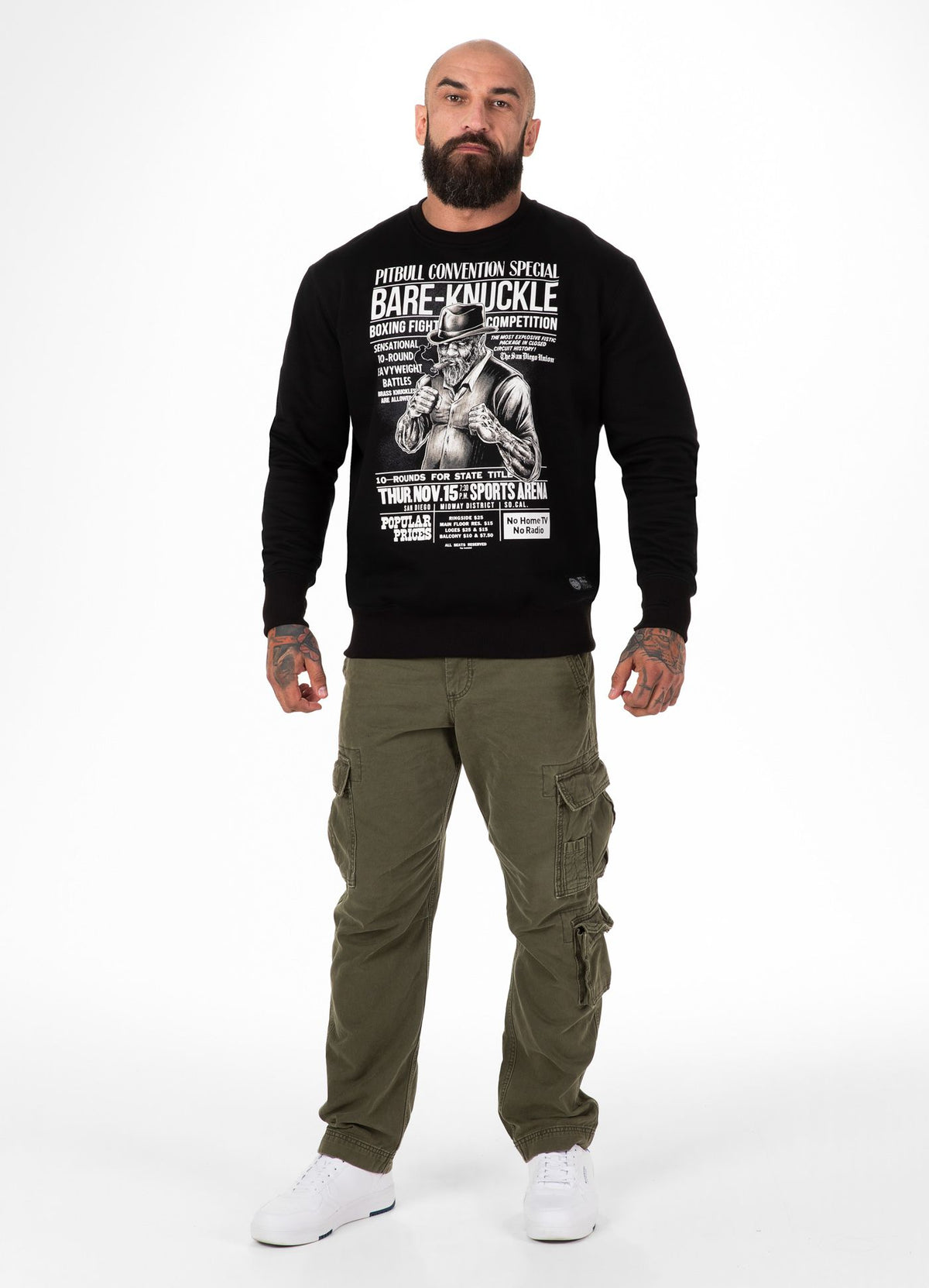 Men's Sweatshirt Bare Knuckle