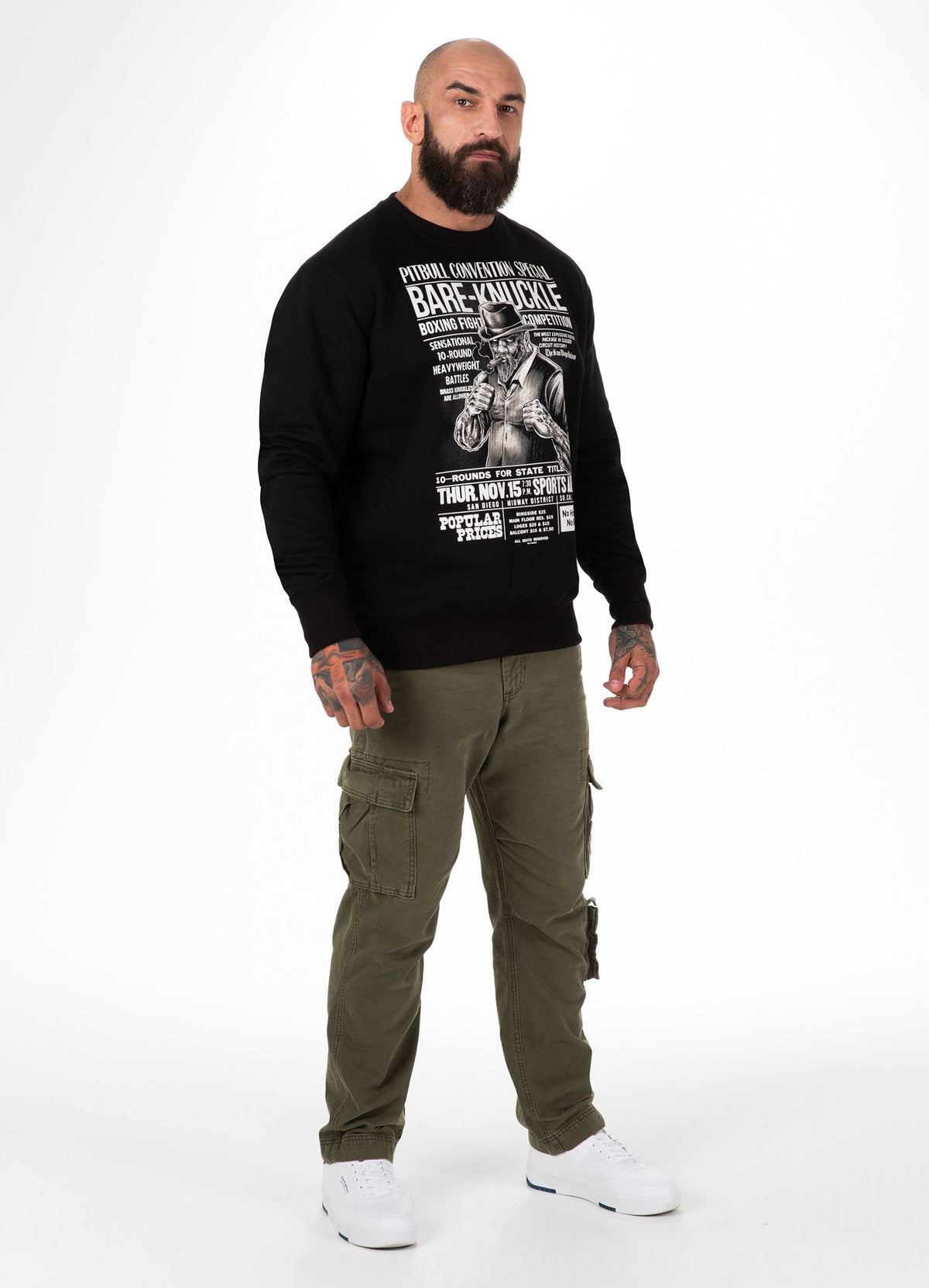 Men's Sweatshirt Bare Knuckle