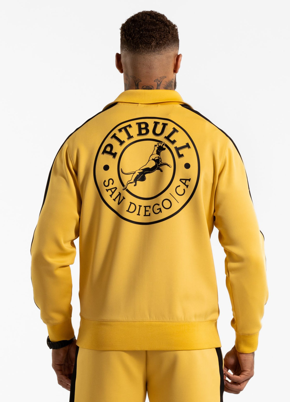 Muška trenirka Oldschool SAN DIEGO CA - Blijedožuta