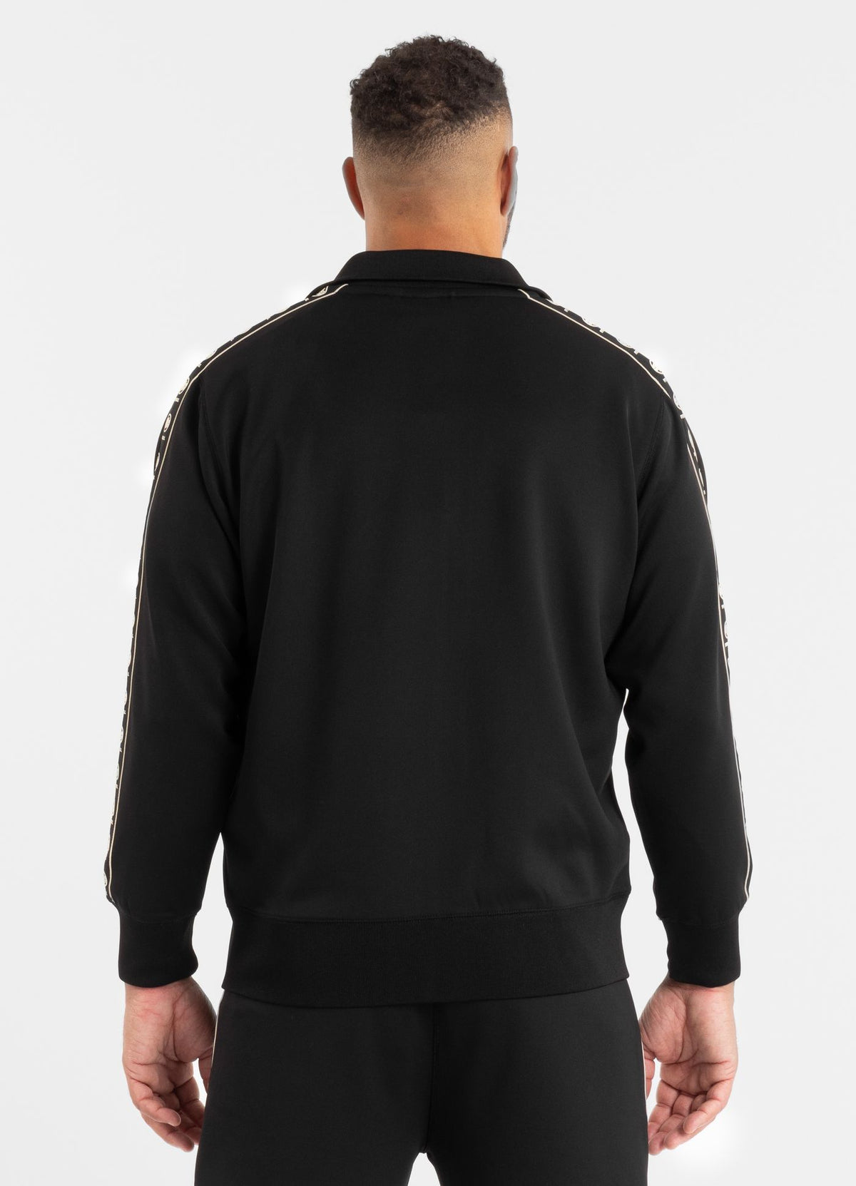 Men's Sweatjacket Oldschool POWERS - Black