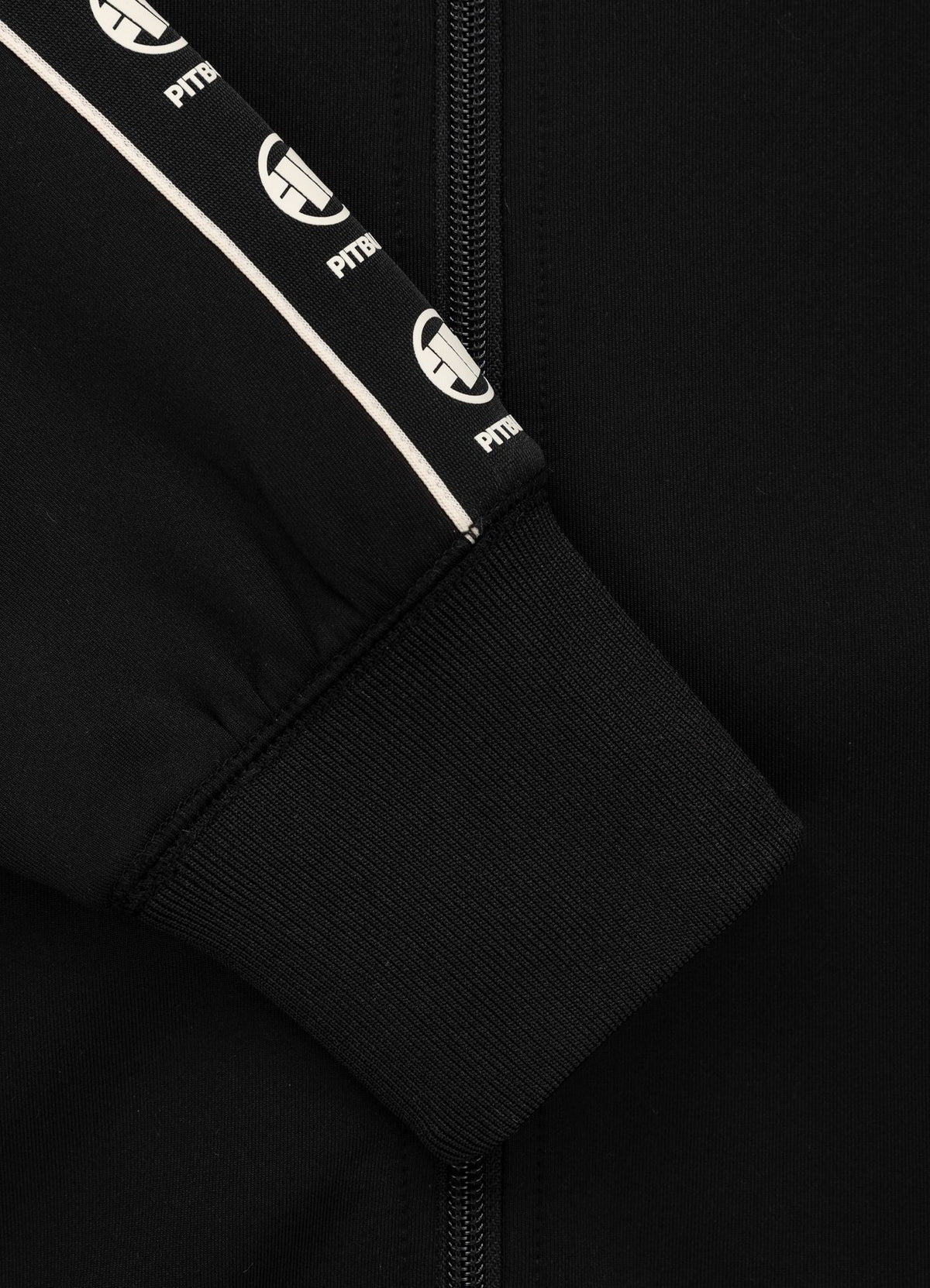 Men's Sweatjacket Oldschool POWERS - Black