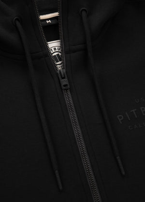 Men's Zip-up hoodie SAMPSON - Black