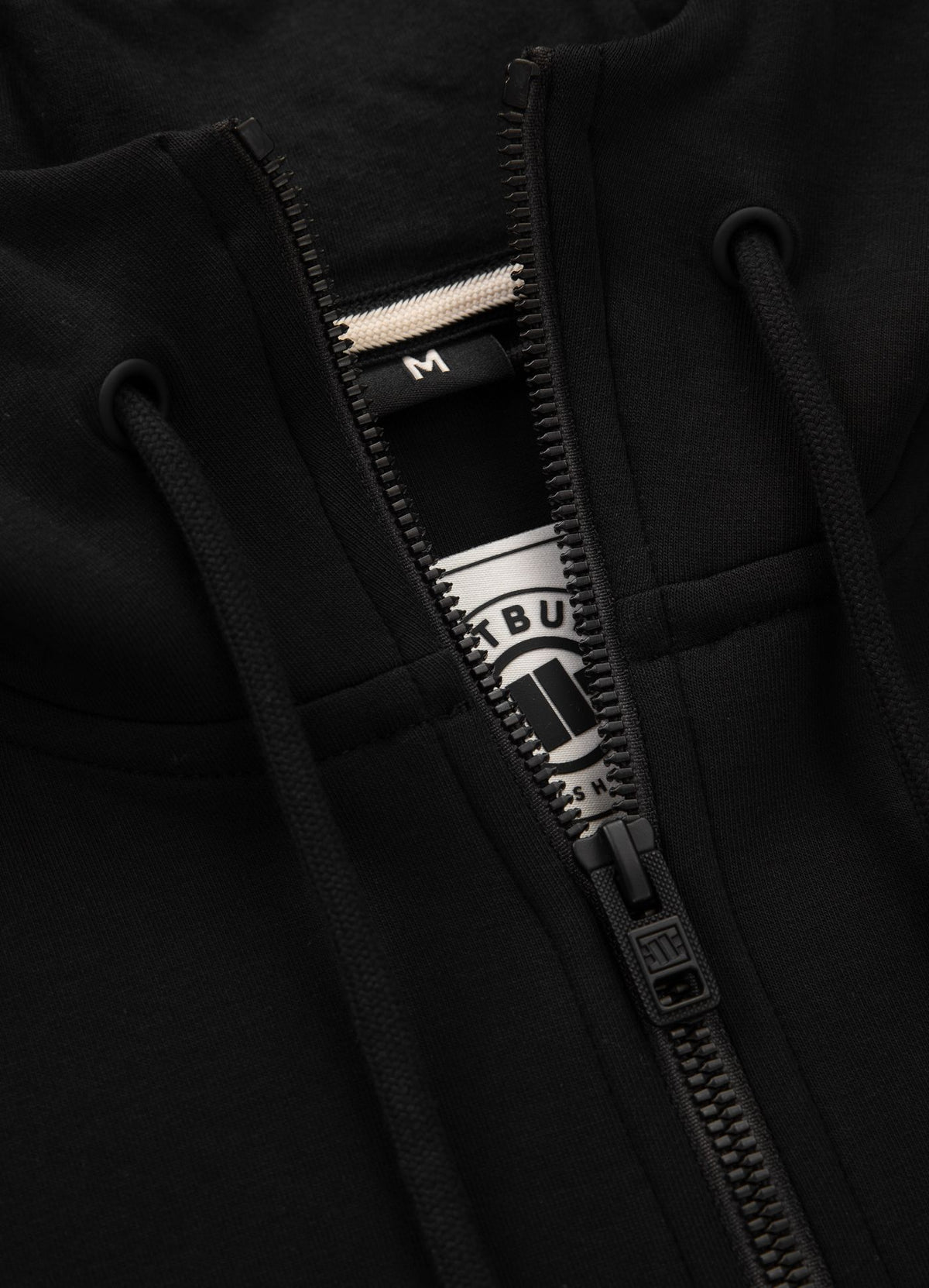 Men's Zip-up hoodie SAMPSON - Black