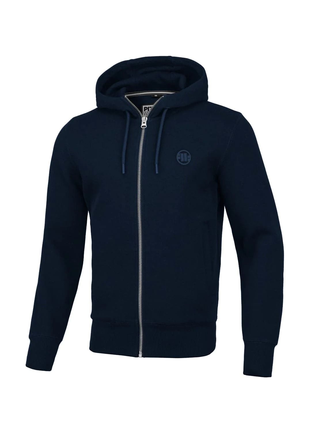 Muška majica s kapuljačom na patentni zatvarač Pique Small Logo